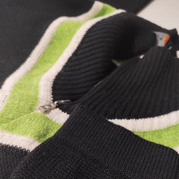 BOGNER Wool Ski Sweater Size Large Navy - Picture 8 of 11